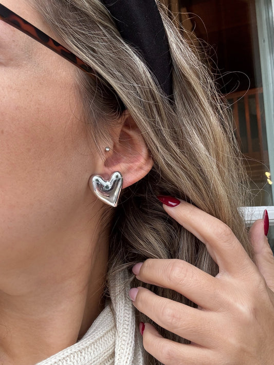 Herz Ohrstecker