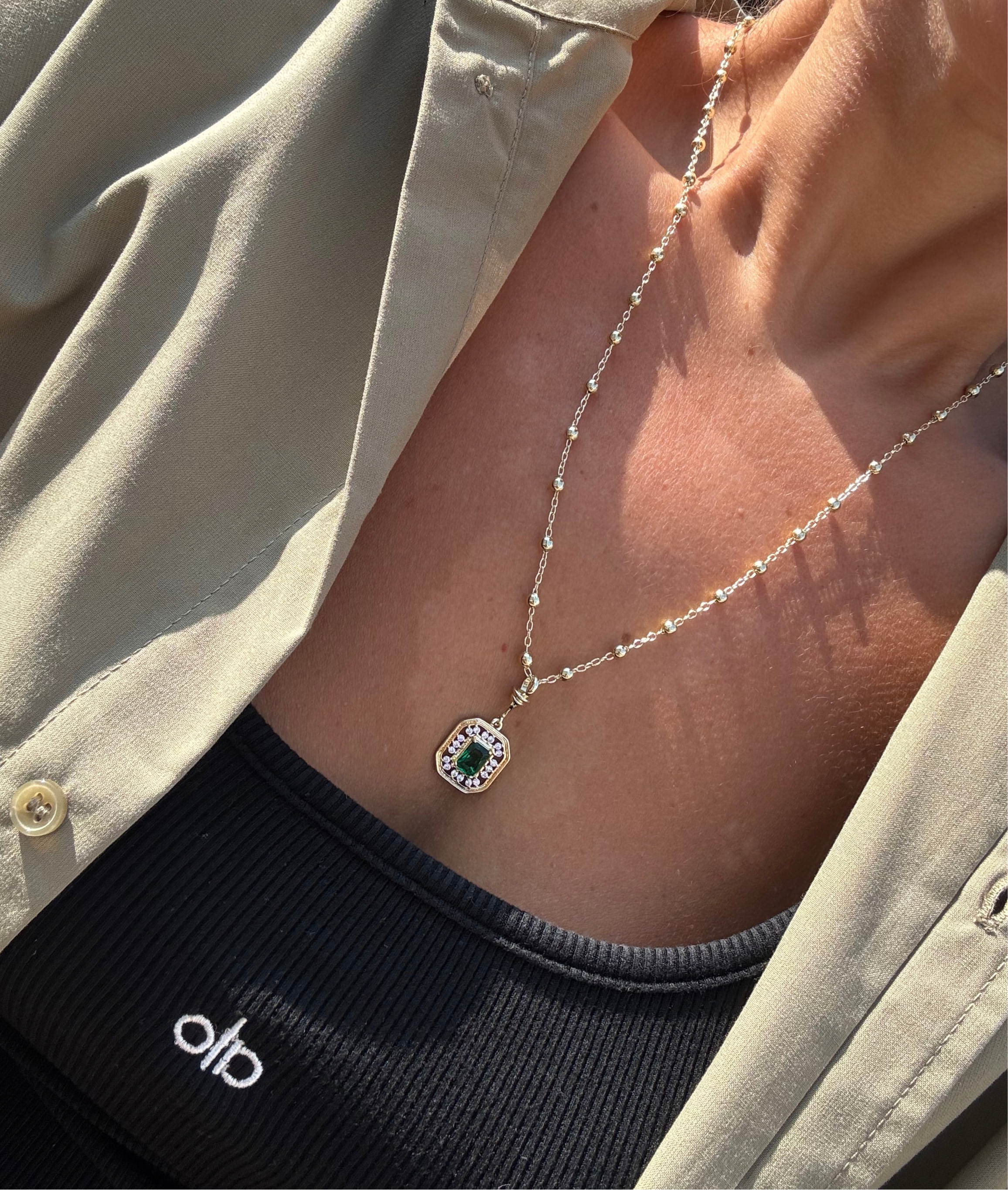 Grüne Serenity Kette