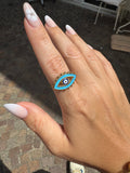 Eye evil ring