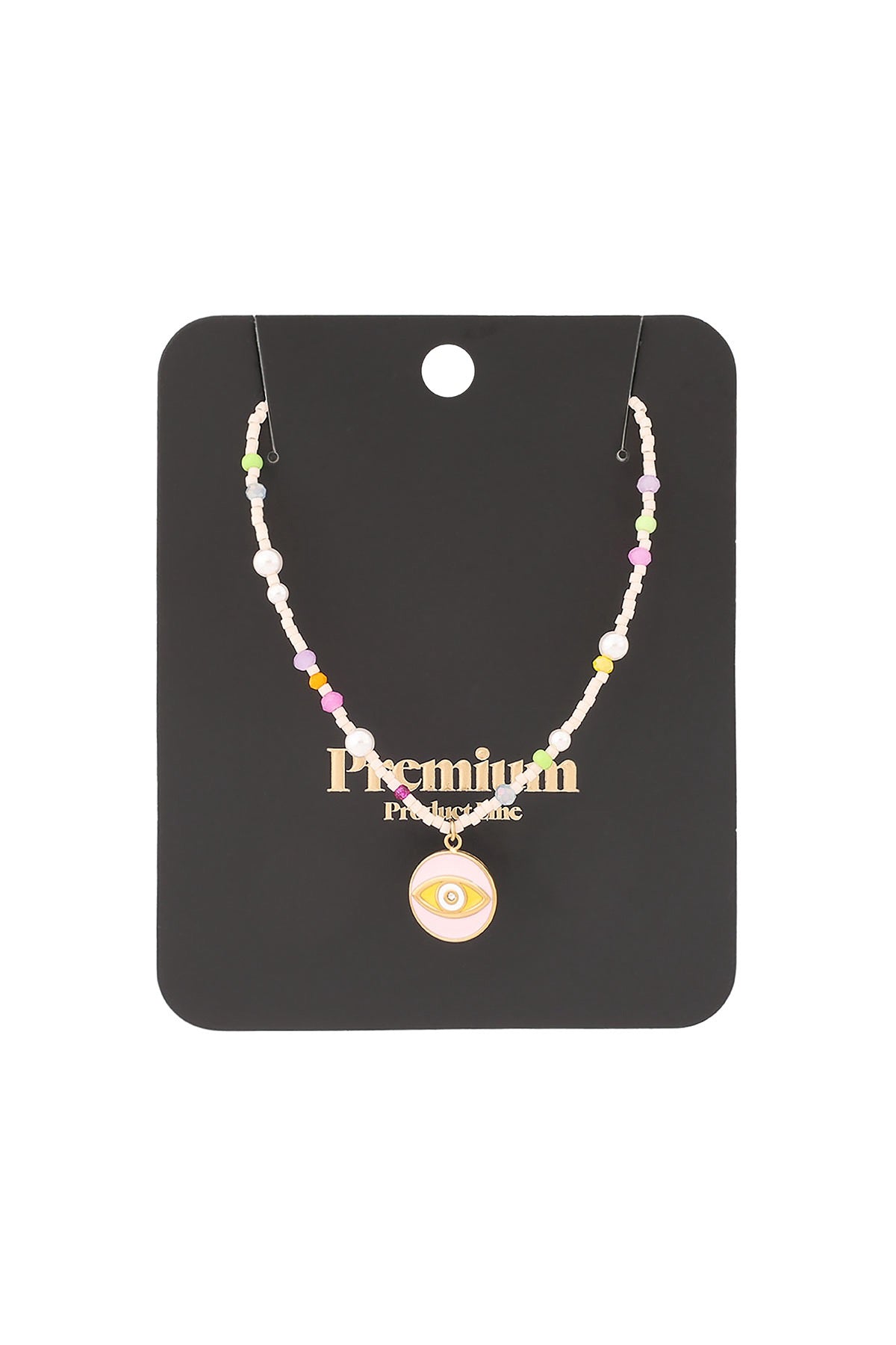Bunte Evil Eye Perlenkette